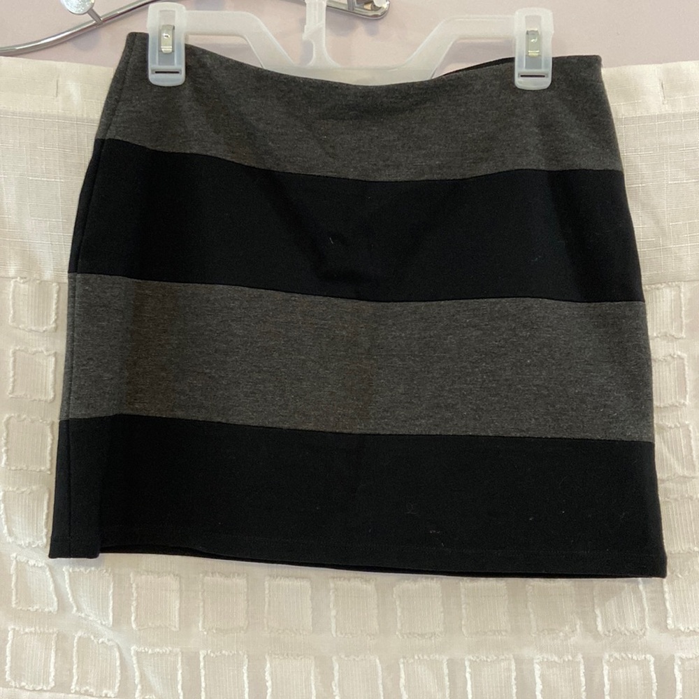 Mini black and Grey skirt